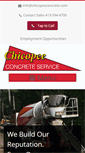 Mobile Screenshot of chicopeeconcrete.com